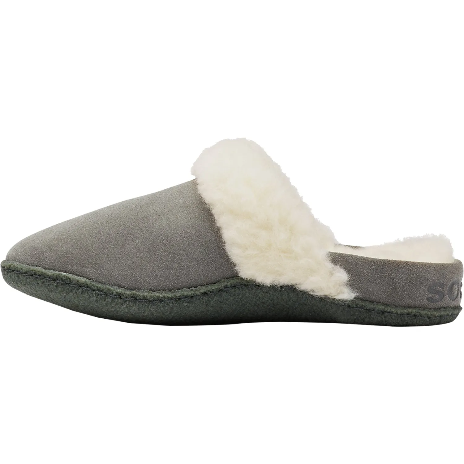 Women's Sorel Nakiska Slide II Quarry Suede