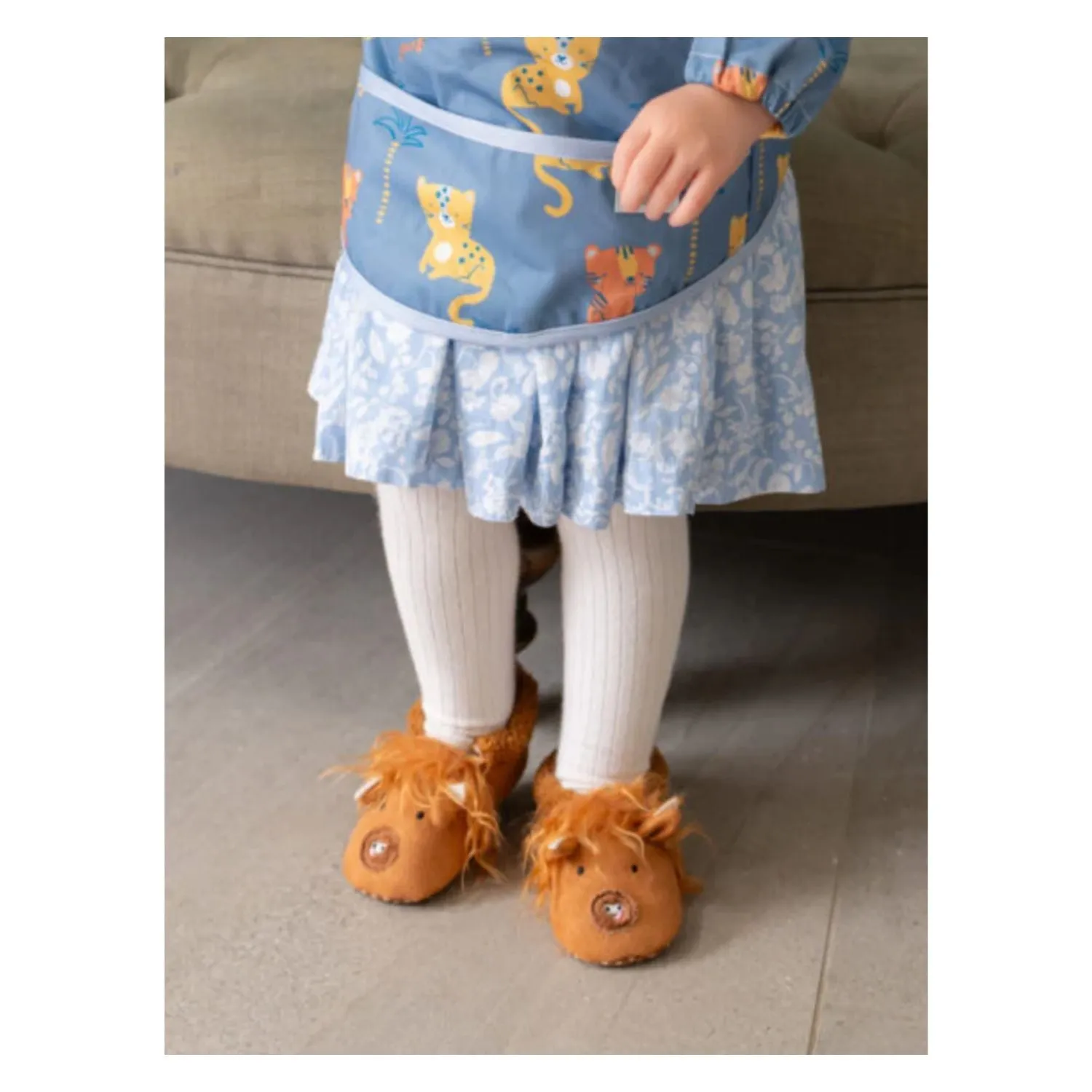 Ziggle Baby Highland Cow Slippers